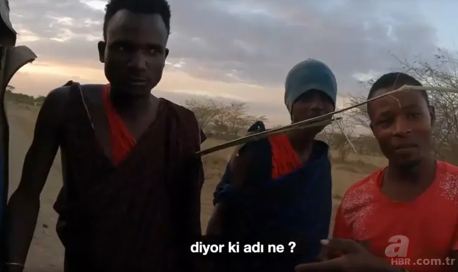 YouTuber Nurgül Türk'e Afrika’da kabileden taciz! "Kaç kız kaç!" 7