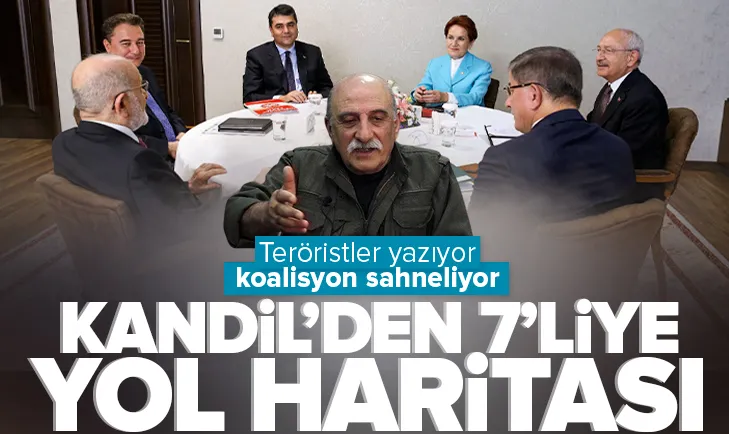 Teröristbaşı Kalkan’dan 7’li koalisyona yol haritası