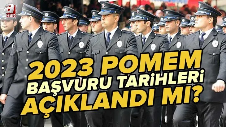 Polis alımları başladı mı? 2023 POMEM başvuru tarihi açıklandı mı? 29. Dönem POMEM polislik başvurusu ne zaman?