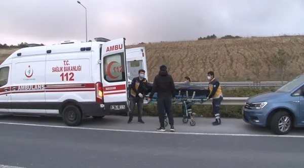 1635762746879.jpg Kuzey Marmara Otoyolu'nda intihar gibi kaza! 300 kilometre hızla giderken bariyerlere çarptı - 3