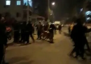Kaza yapan sürücü mahalleyi karıştırdı! Linç etmek istediler