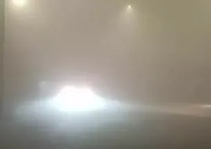 Batman'da Dicle Nehri üzerinde sis denizi