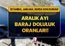 Baraj doluluk oranları 2023