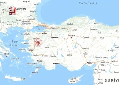 Balıkesir’de 4,3 büyüklüğünde deprem!
