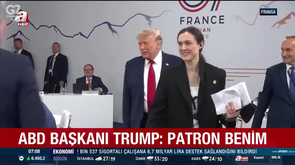 Trump'tan G7'de olay sözler! "Ben patronum"