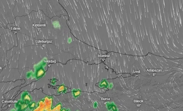 İstanbul’a ne zaman kar yağacak? | Sağanak haritası A Haber’de... İşte 5 günlük hava durumu