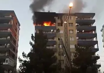 Diyarbakır'da korkutan yangın