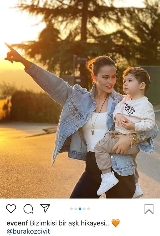 Kuruluş Osman’ın yıldızı Burak Özçivit’in oğlu Karan’ın pozları olay oldu! Fahriye Evcen paylaştı sosyal medya yıkıldı