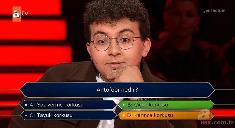Milyoner’de heyecan zirve yaptı! 500 binlik soruda büyük risk! 8