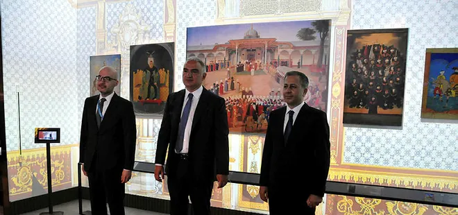 İstanbul Havalimanı Müzesi, "Türkiye'nin Hazineleri-Tahtın Yüzleri" sergisiyle açıldı