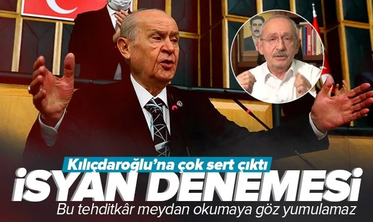 Son dakika: Bahçeli’den Kılıçdaroğlu’nun elektrik faturamı ödemeyeceğim çıkışına sert tepki: İsyan denemesi