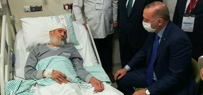 Başkan Erdoğan’dan şehit polis Fethi Sekin’in babasına ziyaret