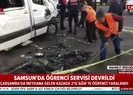 Öğrenci servisi kaza yaptı 2si ağır 15 yaralı