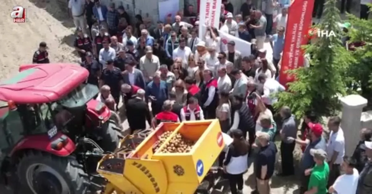 12 bin 500 dekar alan ekime açıldı
