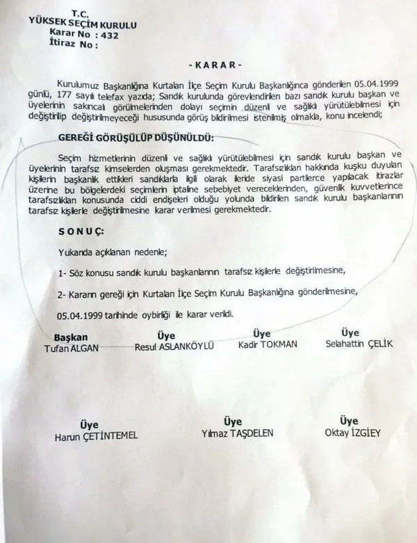 YSK’nın ’şaibeli sandık görevlileri’yle ilgili önemli bir kararına ulaşıldı