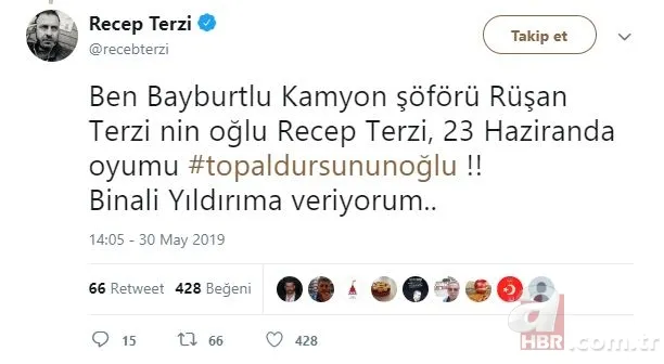 "Topal Dursun'un oğlu Binali" sosyal medyada gündem oldu! 4