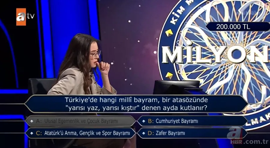 Milyoner'de milli bayram sorusu ekrana kilitledi! Cevap herkesi şaşkına çevirdi 6