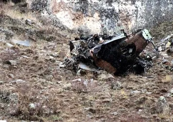 Afganistan'da askeri helikopter düştü