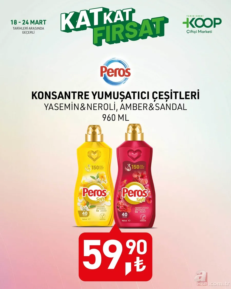 Tarım Kredi Market 18-24 Mart indirim kataloğu geldi! TK'da tavuk but 79 TL, 2 L ayçiçek yağı 134.90 TL'den satılıyor 7