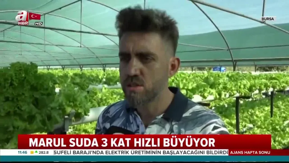 Bursa’da genç girişimci bu yöntemle 3 katı fazla verim alıyor |Video