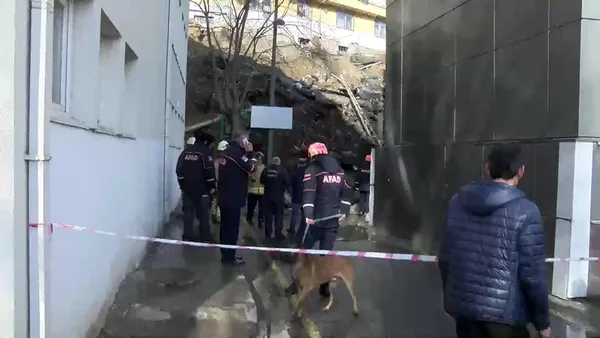 Eyüp Devlet Hastanesi'nde istinat duvarı çöktü! - 3