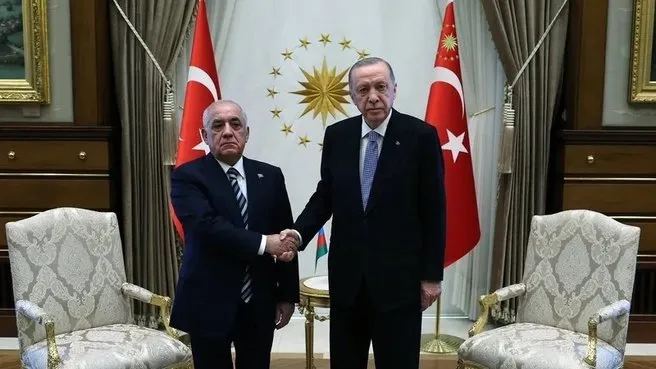 Başkan Erdoğan Ali Asadov’u kabul etti