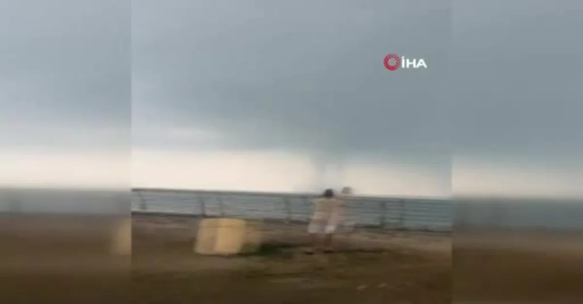 Suudi Arabistan’da su hortumu