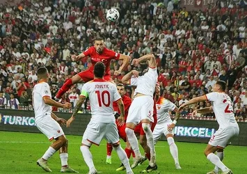 Tebrikler Bizim Çocuklar! Türkiye - Karadağ'ı 1-0 yendi