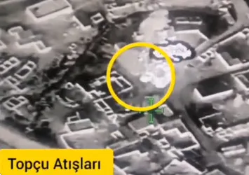 Son dakika: Türk İHA'larını tespit ettiği PKK'lı teröristler Suriye sınırında topçu atışlarıyla imha edildi
