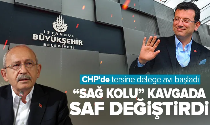 Kılıçdaroğlu’nun sağ kolu İmamoğlu’nun safına geçti!