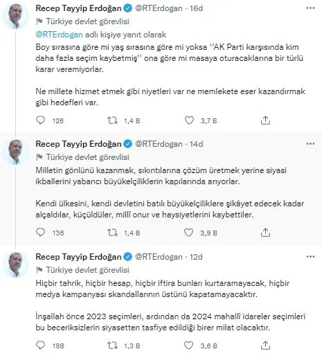 Başkan Erdoğan'dan muhalefete: Milli onur ve haysiyetlerini kaybettiler - 1