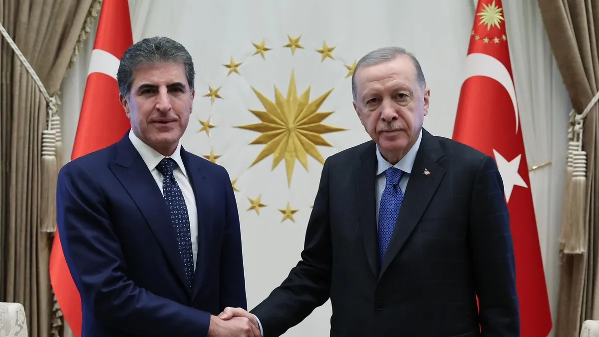 Başkan Erdoğan'dan Külliye'de peş peşe kabul! Irak ile teröre karşı iş birliği mesajı