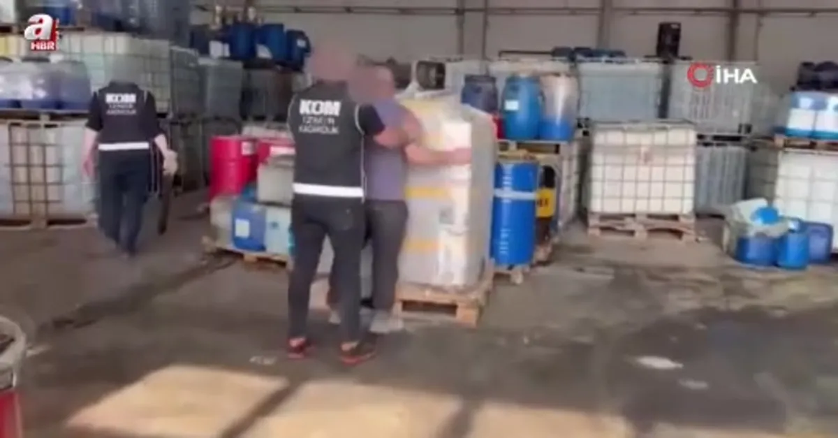 613 ton kaçak akaryakıt ele geçirildi