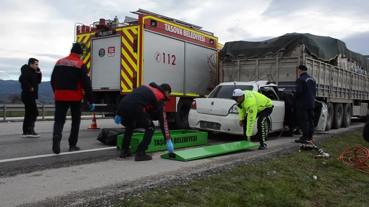 İstanbul'dan Ordu'ya cenazeye giderken kazada hayatlarını kaybettiler