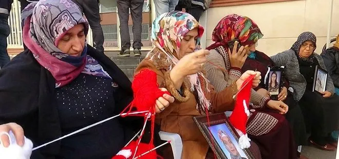 Hakkari’den gelen bir anne Diyarbakır’daki eyleme katıldı