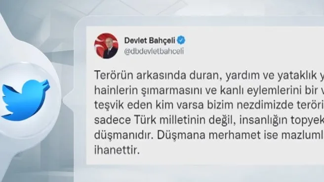 MHP lideri Devlet Bahçeli: Hain olan korkaktır