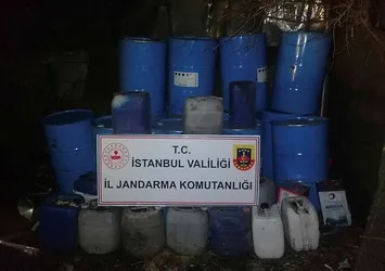 İstanbul'da 12 ton etil alkol ele geçirildi! Piyasaya süreceklerdi