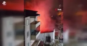 Sultanbeyli’de ahşap ev küle döndü