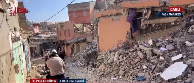A Haber depremin merkez üssünde! Fas’ta 7 büyüklüğündeki depremde can kaybı artıyor