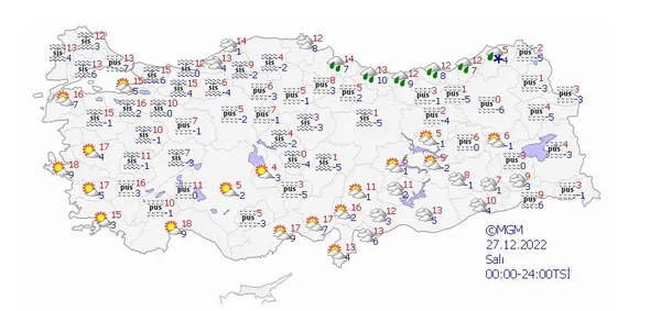Sabah uyanınca her yer bembeyaz olacak ⛄ Lapa lapa kar yağacak ❄ Meteoroloji'den 18 ile turuncu ve sarı kodlu uyarı - 9