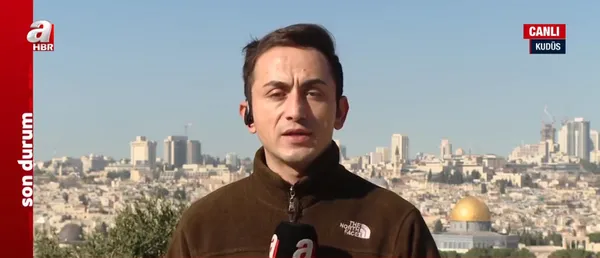 Katliamın gölgesinde 15. cuma namazı! A Haber Kudüs'te - 1