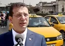 Taksicilerden CHPli İBB Başkanı Ekrem İmamoğlunun İstanbula 5 bin taksi projesine tepki: Emeğimizi, ekmeğimizi yok eder