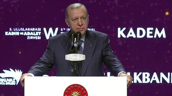 Son dakika: Başkan Erdoğan’dan 5. Uluslararası Kadın ve Adalet Zirvesi’nde önemli açıklamalar | Kemal Kılıçdaroğlu’na başörtüsü tepkisi!