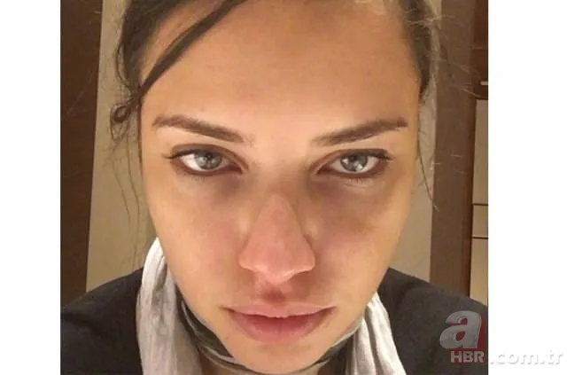 Hercai’nin Reyyan’ı Ebru Şahin makyajsız fotoğrafıyla tam not aldı 9