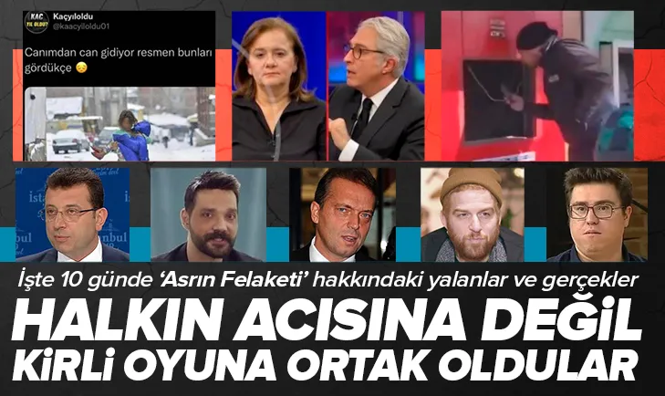 Deprem sonrası korkunç yalanlar!