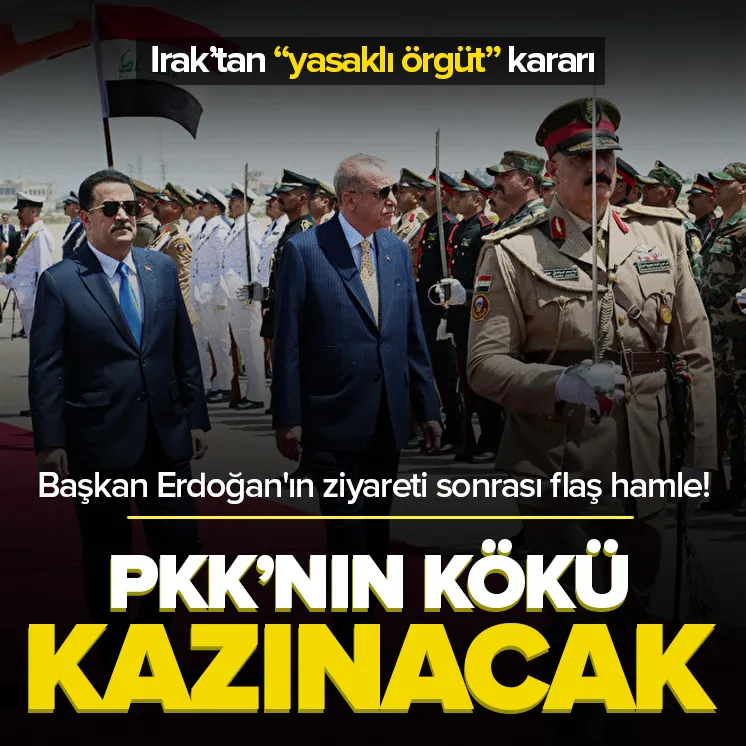 Iraktan terörle mücadelede flaş adım