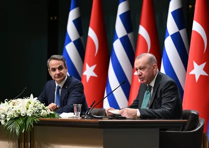 Başkan Erdoğan'dan Miçotakis onuruna yemek