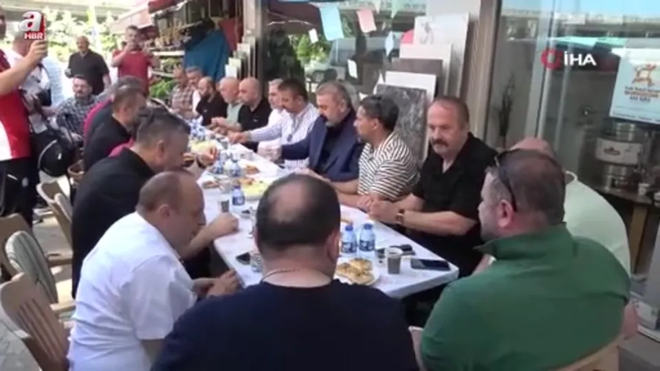 Esnaf Rizespor’u ağırladı