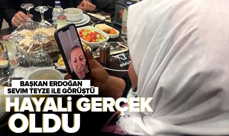 Balıkesirli Sevim Yıldız’ın hayali gerçek oldu! Başkan Erdoğan’la görüştü