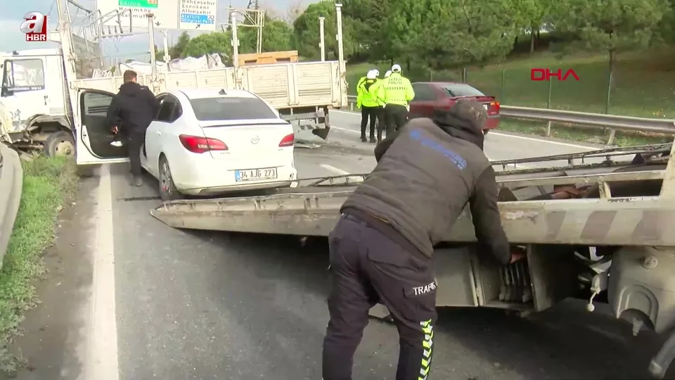 Freni patladı dehşet saçtı! Yer: Esenyurt